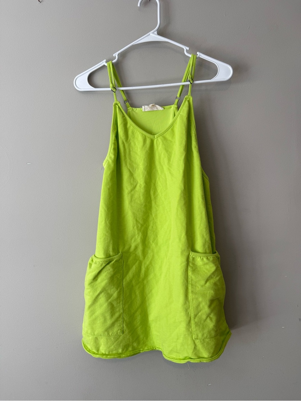 Listicle Lime Green Athletic Dress